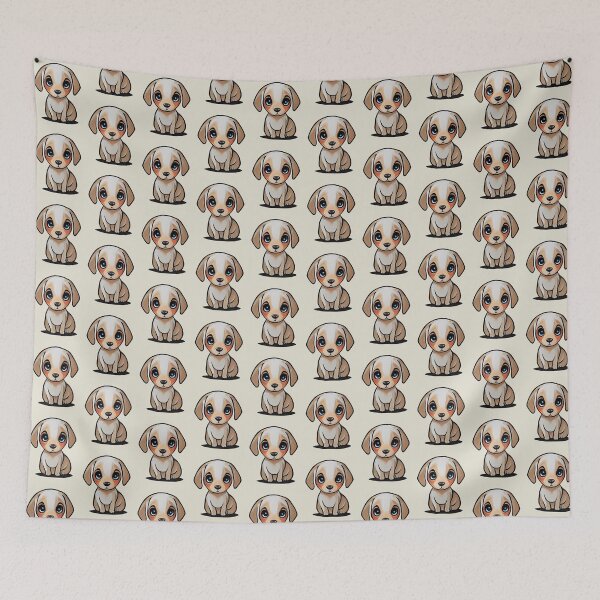 Item preview, Funny cute puppy is staring at you designed and sold by KOTOdesign.