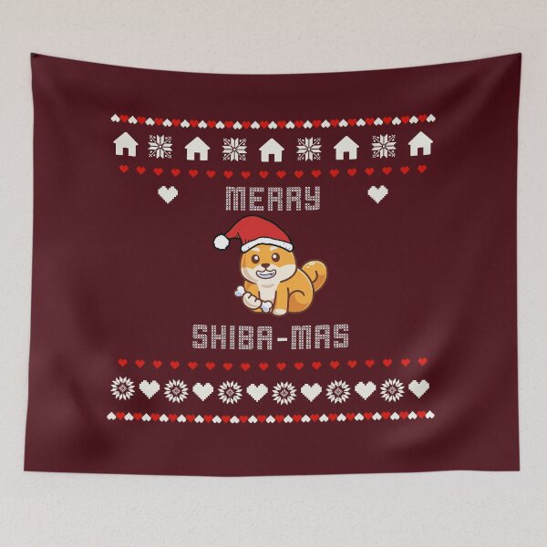 Item preview, Merry Christmas Merry Shiba-mas Shiba inu Christmas sweater Shiba Santa Claus style Christmas Sweater Xmas Shiba Ugly Jumper Holiday Gift designed and sold by ALLURE-minimal.