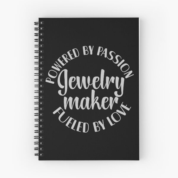 Item preview, Jewelry maker powered by passion fueled by love jeweler gift designed and sold by MetalicBabe.