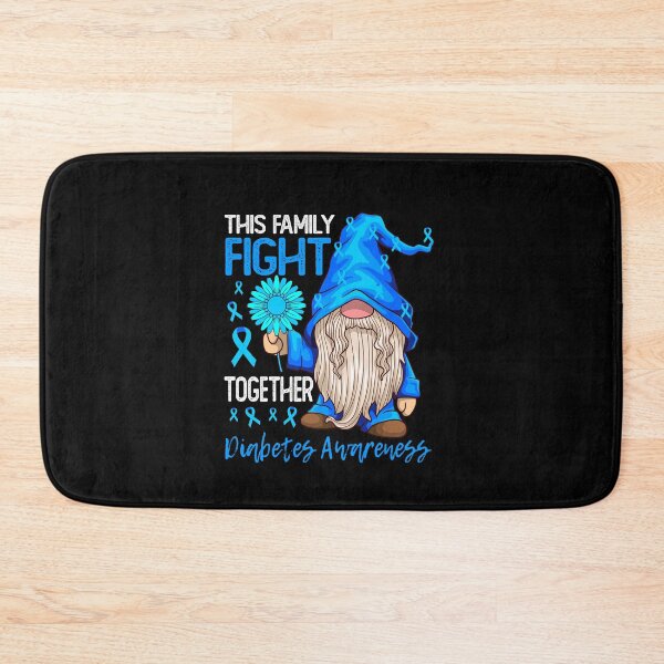 Item preview, Family fight Together gnome Diabetes Awareness designed and sold by Ibu83.