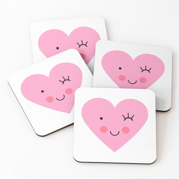 Item preview, Pink heart emoji designed and sold by The Love Quill.