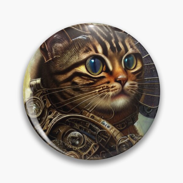 Artikelvorschau, Katze im Steampunk-Stil entworfen und verkauft von Urbansteam21.