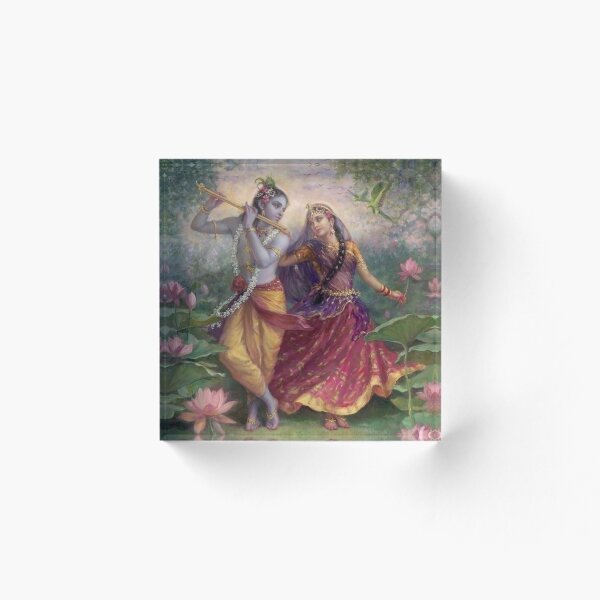 Item preview, Lord Krishna with Radha photography  designed and sold by Krishnavi.