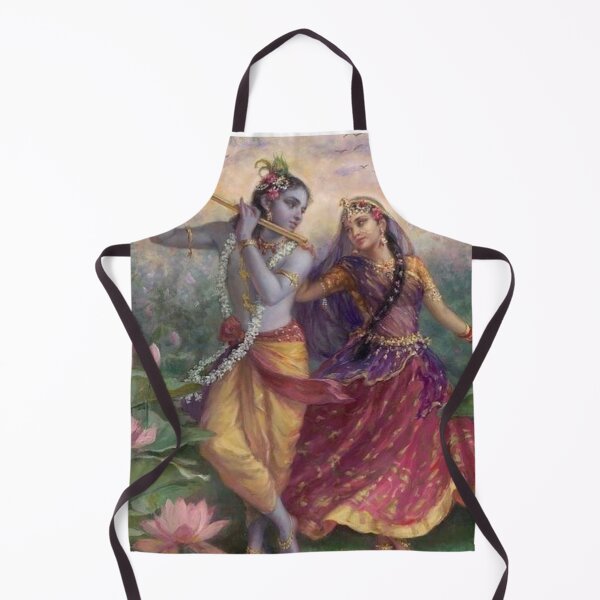 Item preview, Lord Krishna with Radha photography designed and sold by Krishnavi.