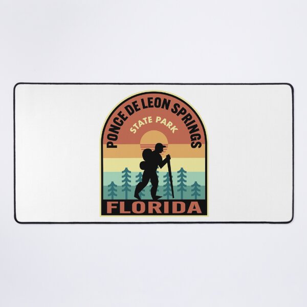 Item preview, Ponce De Leon Springs State Park Florida Retro Hiking designed and sold by HalpinDesign.
