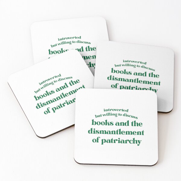 Item preview, Introverted but Likes Books and Patriarchy Dismantlement designed and sold by hollanov98.