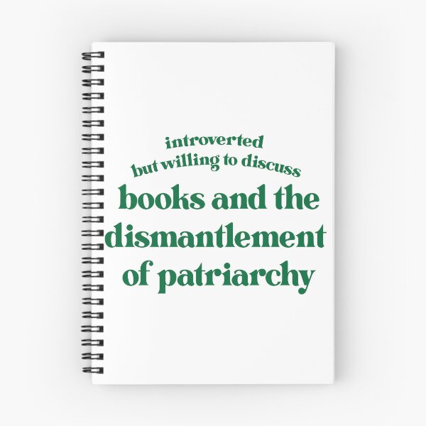 Item preview, Introverted but Likes Books and Patriarchy Dismantlement designed and sold by hollanov98.