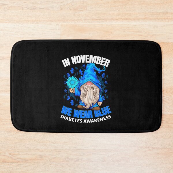 Item preview, in november we wear blue Diabetes Awareness designed and sold by Ibu83.