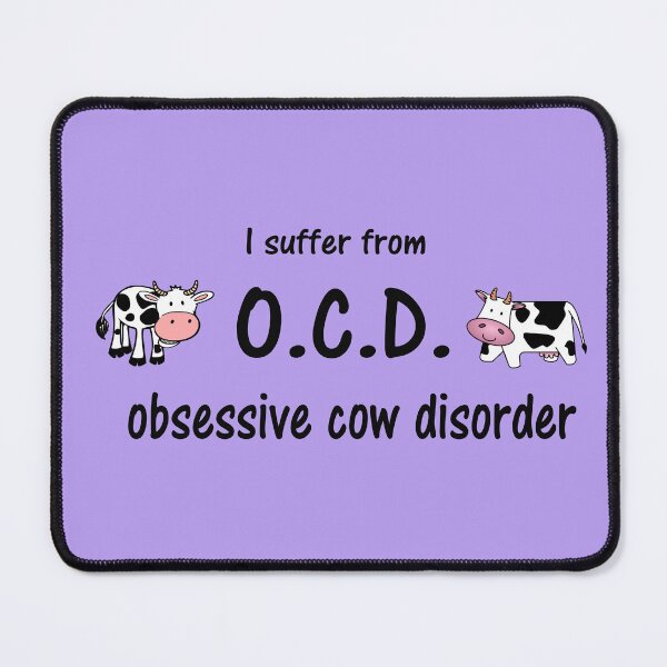 Item preview, OCD Cow designed and sold by Frankie Cat Photography.