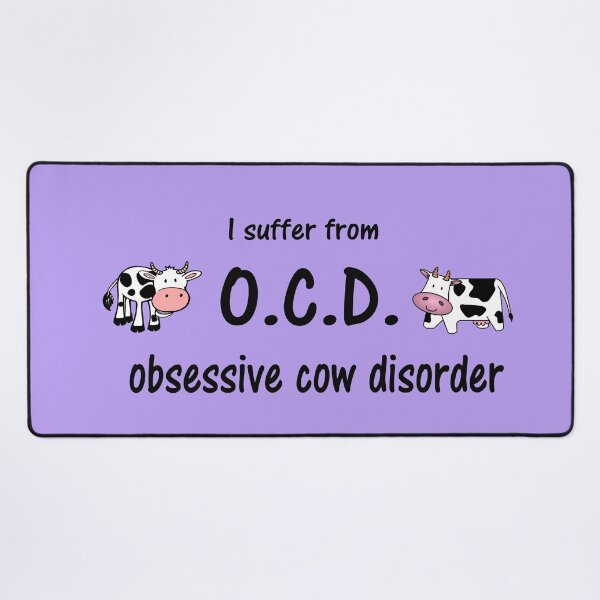 Item preview, OCD Cow designed and sold by Frankie Cat Photography.