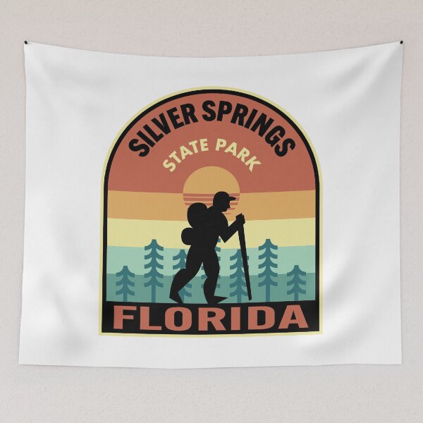 Item preview, Silver Springs State Park Florida Retro Hiking designed and sold by HalpinDesign.