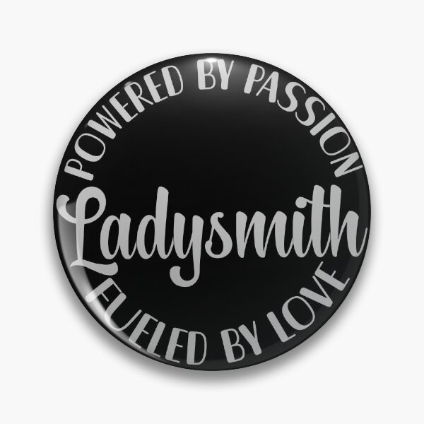 Item preview, Ladysmith maker powered by passion fueled by love lady metalsmith gift designed and sold by MetalicBabe.