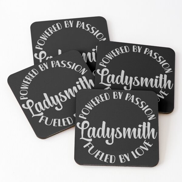 Item preview, Ladysmith maker powered by passion fueled by love lady metalsmith gift designed and sold by MetalicBabe.