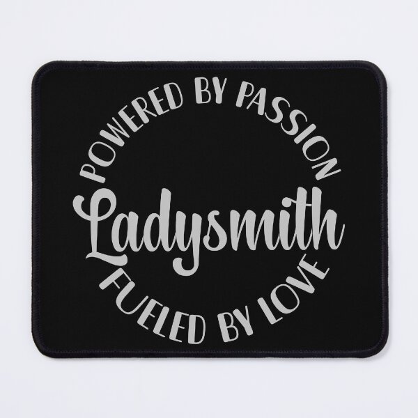 Item preview, Ladysmith maker powered by passion fueled by love lady metalsmith gift designed and sold by MetalicBabe.