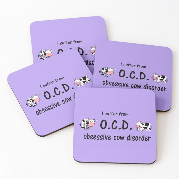 Item preview, OCD Cow designed and sold by Frankie Cat Photography.