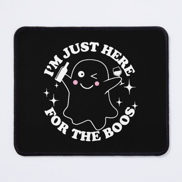 Item preview, I’m Just Here For The Boos Funny Halloween Beer Happy Ghost designed and sold by SpookySeasonTee.