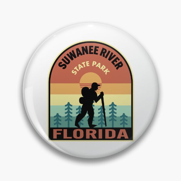 Item preview, Suwanee River State Park Florida Retro Hiking designed and sold by HalpinDesign.