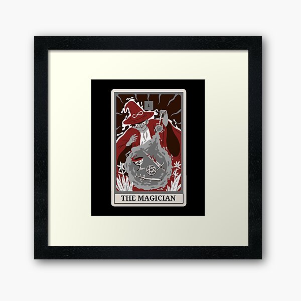 Item preview, The Magician Tarot Card Monotone Red Color Costume designed and sold by 27th-Tee.