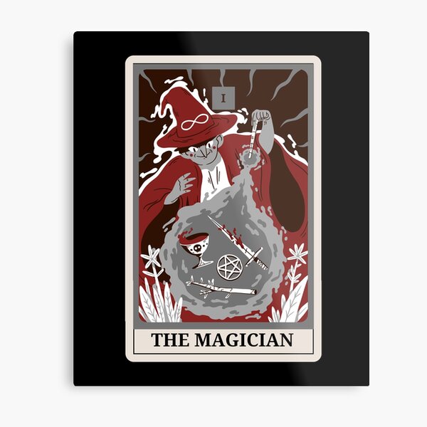 Item preview, The Magician Tarot Card Monotone Red Color Costume designed and sold by 27th-Tee.