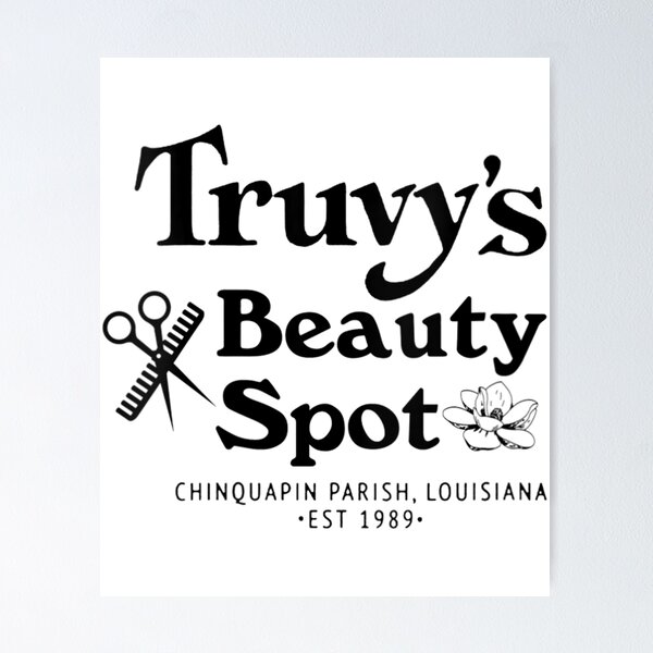Item preview, Womens Vintage Truvy's Beauty Spot, Truvy Hair-salon Gift V-Neck designed and sold by sorebull-fighte.