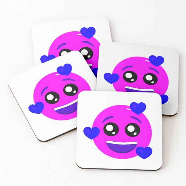 Item preview, Blue heart emoji designed and sold by The Love Quill.