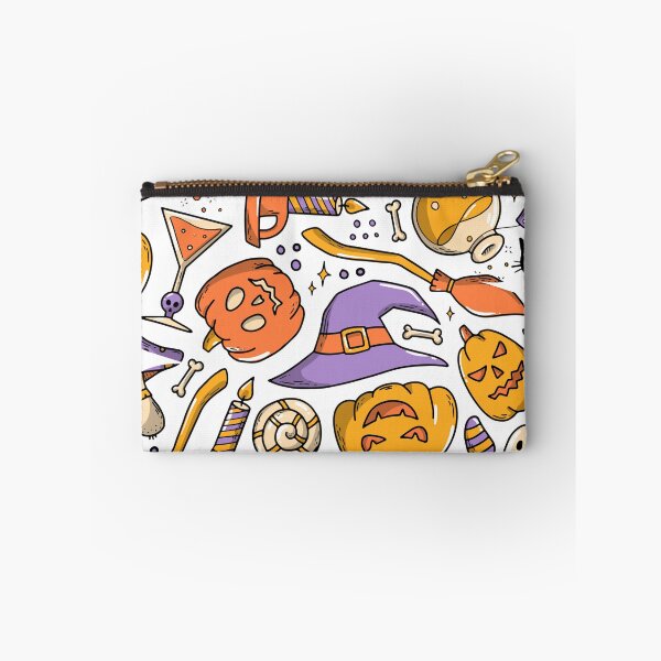 Item preview, Happy Halloween seamless pattern with doodles for backgrounds designed and sold by WBP Mart.