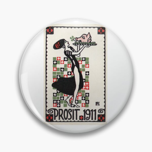 Item preview, Vienna Seccession Postcard - 'Prosit' [Congratulations]  designed and sold by Jack Clearwater.