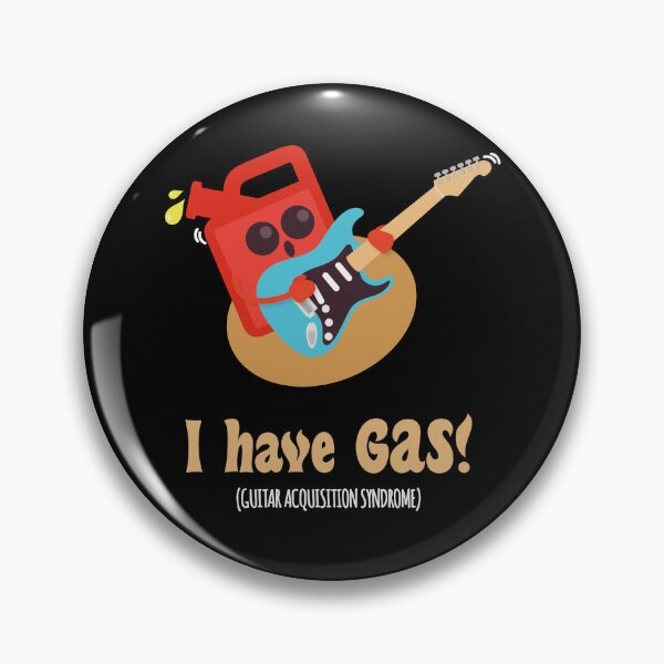 Item preview, GAS Guitar Acquisition Syndrome | Funny Guitarist | Puns designed and sold by Fluffy-Vectors.