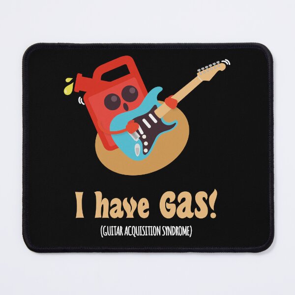 Item preview, GAS Guitar Acquisition Syndrome | Funny Guitarist | Puns designed and sold by Fluffy-Vectors.