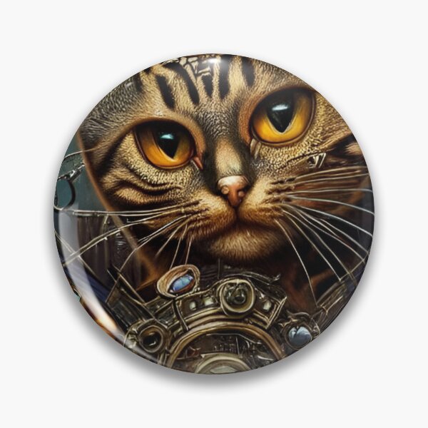 Artikelvorschau, Steampunk-Katze entworfen und verkauft von Urbansteam21.