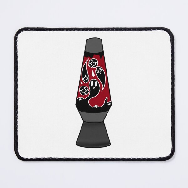 Item preview, Red ghost lava lamp designed and sold by CosmicKazimir  rose.