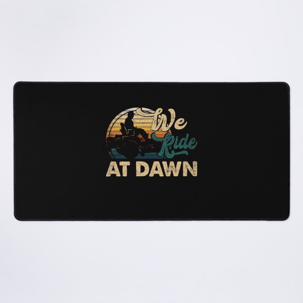 Item preview, We Ride At Dawn Lawn mower Lawn Mowing Dad Yard Work For Men designed and sold by scelzokurthl.