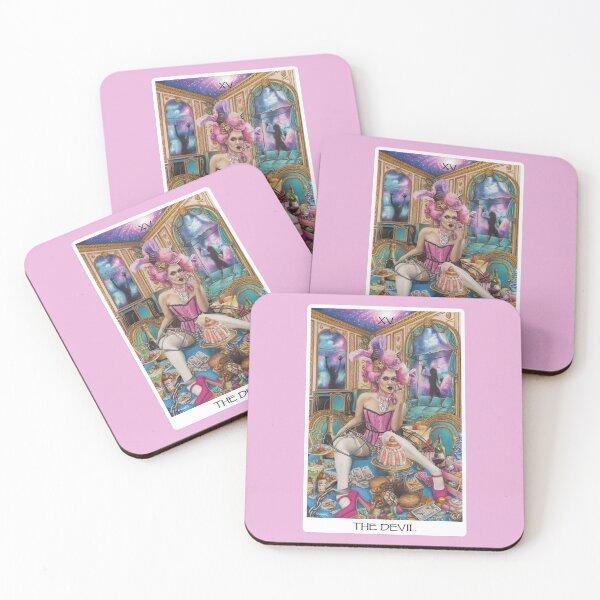 Item preview, The Devil Tarot Card Art designed and sold by Artbykayleighb.