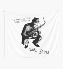 P&R Inspired "Duke Silver" Wall Tapestry