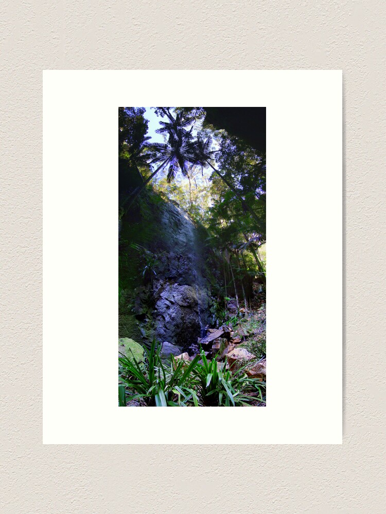 Alternate view of Secret Falls Art Print