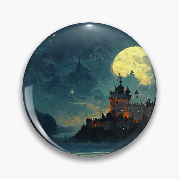 Item preview, Castle in the lagoon designed and sold by MondoFantasIA.