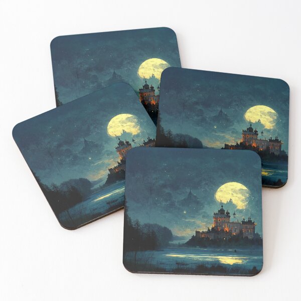 Item preview, Castle in the lagoon designed and sold by MondoFantasIA.