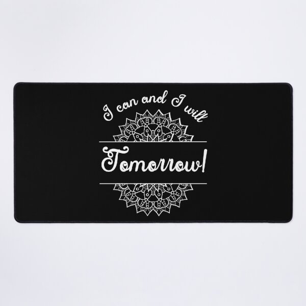 Item preview, I can and I will.... Tomorrow! designed and sold by MerWishes.