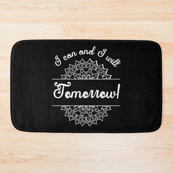 Item preview, I can and I will.... Tomorrow! designed and sold by MerWishes.
