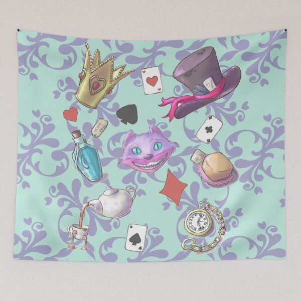 Item preview, Wonderland Bits and Cat designed and sold by ArtofDana.