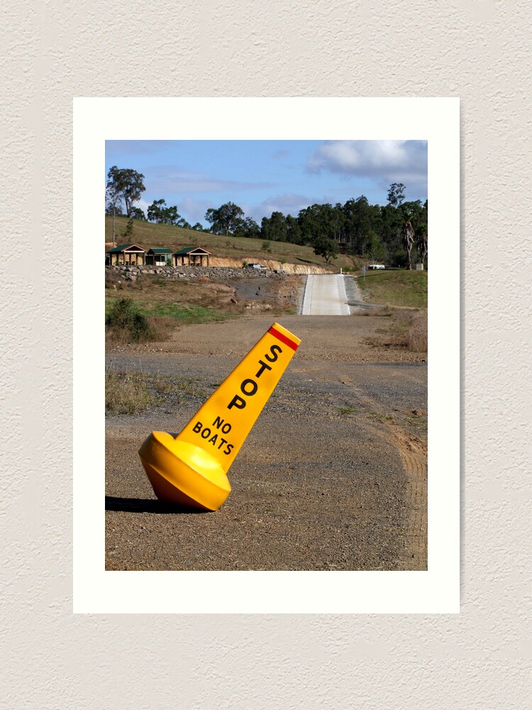 Alternate view of Dam Dry! Art Print
