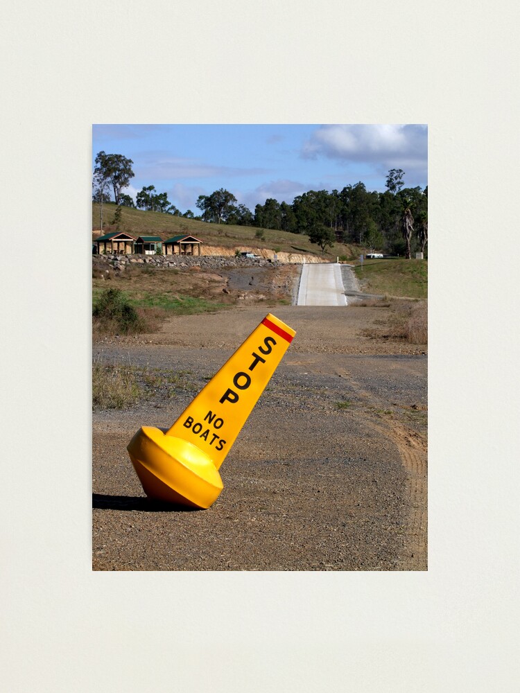 Alternate view of Dam Dry! Photographic Print