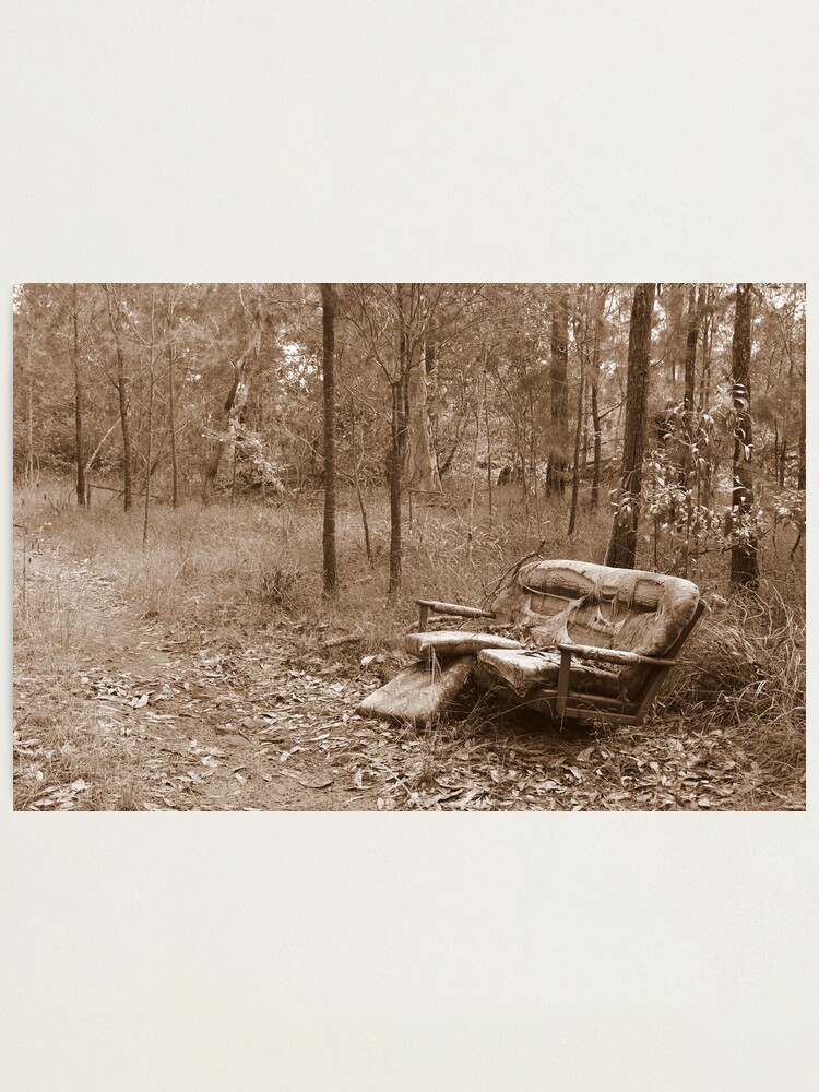 Alternate view of Waiting by the Track Photographic Print