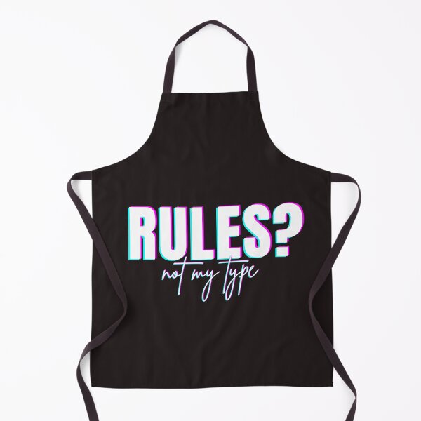Item preview, Rules Not My Type designed and sold by thedazzlingmonk.