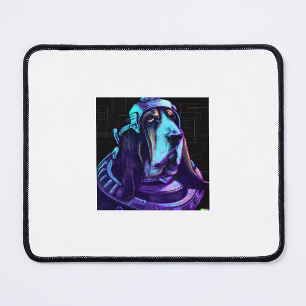 Item preview, Cyber punk basset designed and sold by GhostlierNation.