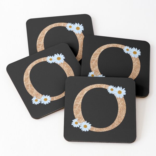 Item preview,  Floral Shine Letter O, Educational stickers designed and sold by saimzgraphics.