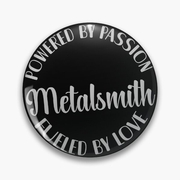 Item preview, Metalsmith powered by passion fueled by love metal worker gift designed and sold by MetalicBabe.