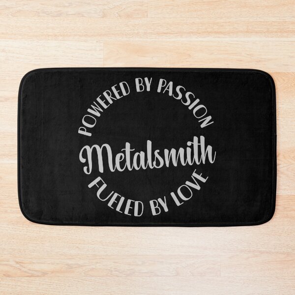 Item preview, Metalsmith powered by passion fueled by love metal worker gift designed and sold by MetalicBabe.