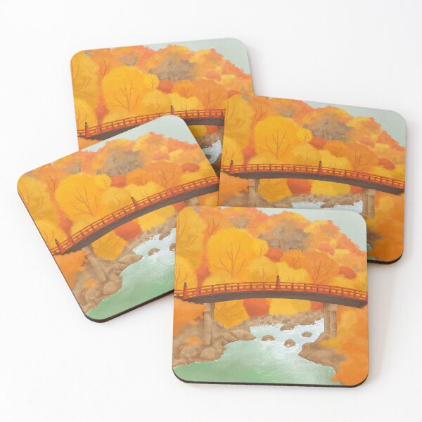 Item preview, Nikko Shinkyō Bridge - Autumn in Japan designed and sold by SugarMochi.