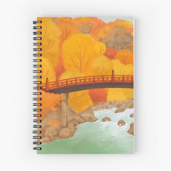 Item preview, Nikko Shinkyō Bridge - Autumn in Japan designed and sold by SugarMochi.